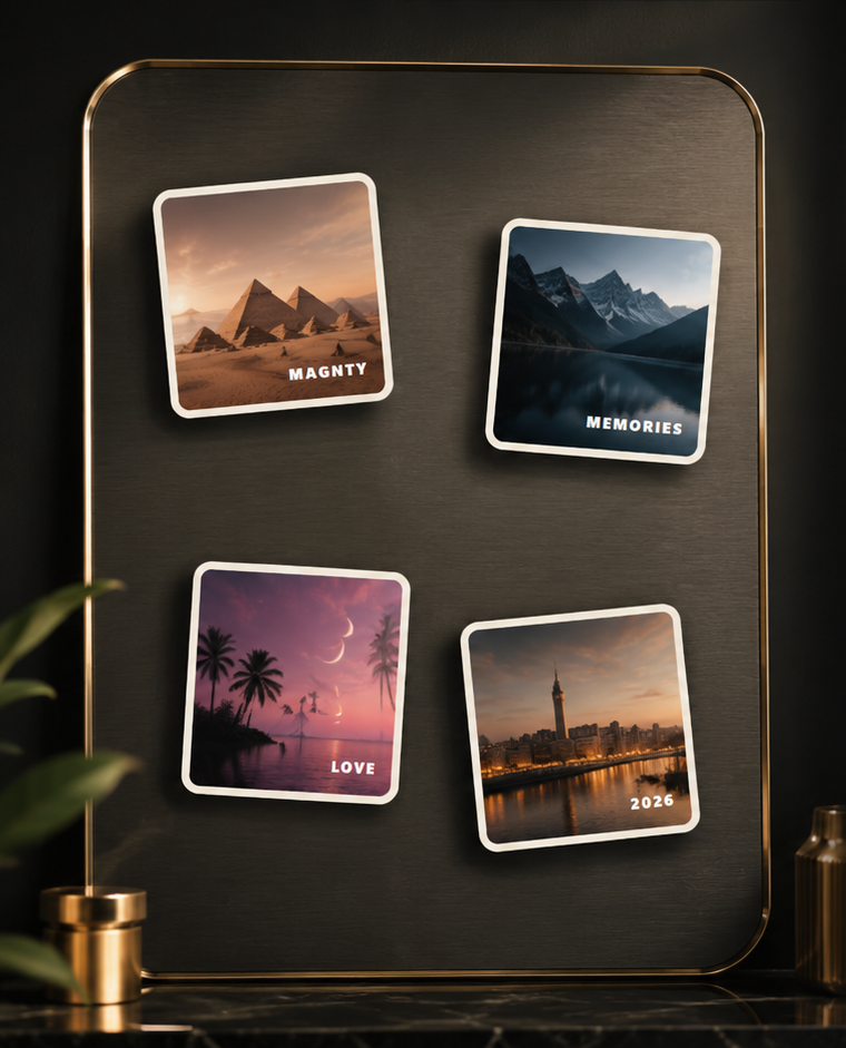 Premium MAGNTY photo magnets